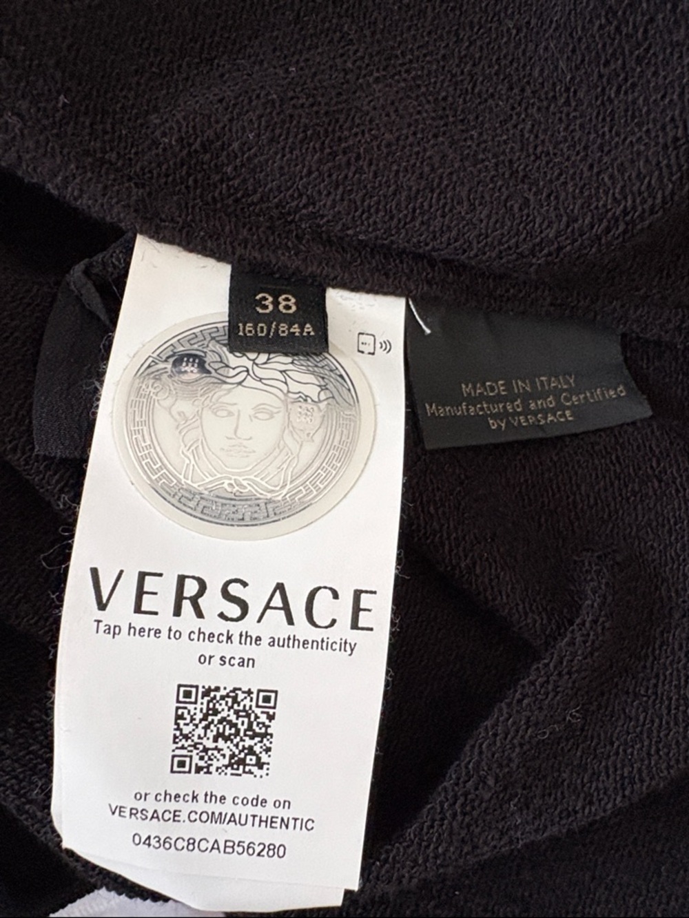 Versace Medusa-Embellished Crewneck Sweatshirt - Picture 6 of 8